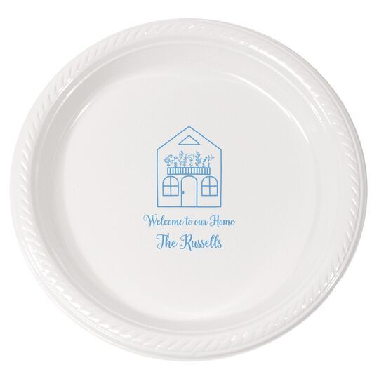 Garden House Plastic Plates
